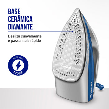 Ferro Mondial Vapor Ceramica Diamante Fvn-01-bl - 6924-02