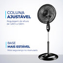 Vent 40cm Mondial Coluna Super Power 140w 6pas Vsp-40c-nb - 5389-01