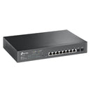 Switch Gigabit Smart C/ 10 Portas (8 Portas Poe+ E 2 Slots Sfp Jetstream) Tl-sg2210mp Smb