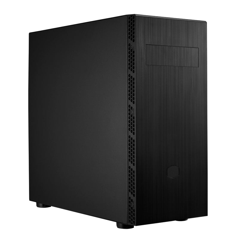 Gabinete Masterbox Mb600l V2 - Mid Tower - Lateral Em Aço Com Odd - Preto - Mb600l2-kn5n-s00