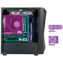 Gabinete Cooler Master Cmp 320l Lateral De Vidro - Preto -  Cp320-kgnn-s03