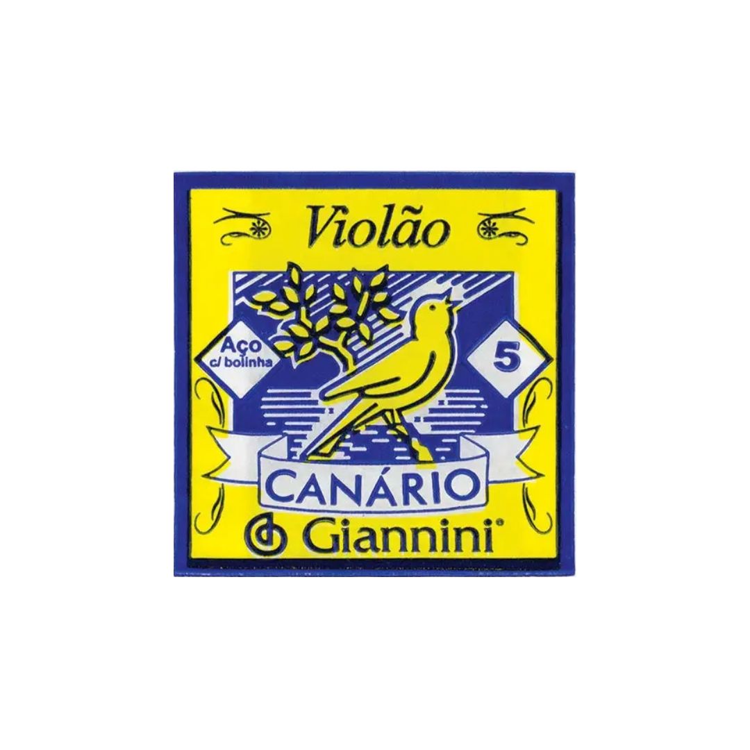 Corda Aco Violao C/ Bolinha Geswb5 5a (la) C/6 Giannini