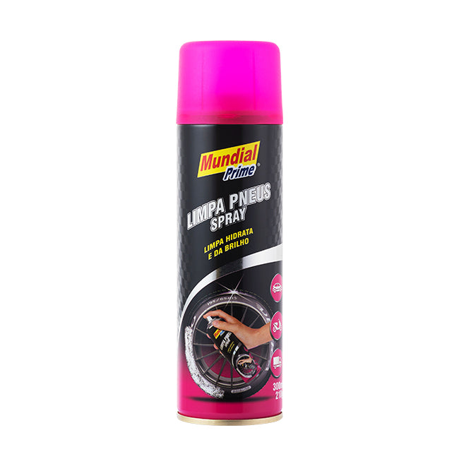 Limpa Pneus Spray 300ml Mundial Prime