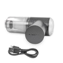 Mini Aspirador De Po Sem Fio Portatil Limpa Tudo Cor:preto