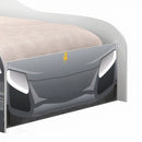 Cama Solteiro Glow Velocista Chumbo