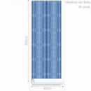 Papel De Parede Madeira Azul