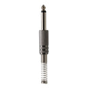 Plug P10 Mono De Metal Níquel Com Mola Storm 50 Unidades