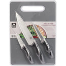 Utensilio Domestico Tabua Corte C/3 Facas