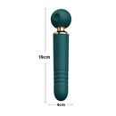 Vibrador Varinhamágica Sugador Clitóris 3 Em 1 Usb Rosa Pink
