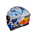 Capacete Hjc Rpha 1 Pol Espargaro Moto GP Preto E Azul 56