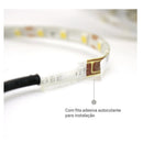 Fita Led Rolo 5m 300 Leds Silicone Cor:branco Quente