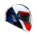 Capacete Hjc I91 Bina Branc Verm Azu 56