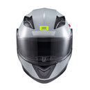 Capacete Texx Esc Gladiator V3 Makan Cinz Verd Bril 62