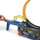 Hot Wheels Pista City Transportador De Acrobacias Com Loop E Salto Radical