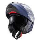 Capacete Texx Escam Kratos Solid Azu Fosc 56