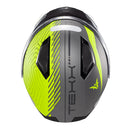 Capacete Texx Escam Kratos Cyber Cinz Verd Fosc 58
