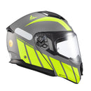 Capacete Texx Escam Kratos Cyber Cinz Verd Fosc 61