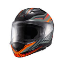 Capacete Texx Escam Kratos Nomade Pret Laran Cinz Bril 56
