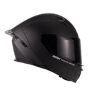 Capacete Texx Fecha Raptor Solid Pret Fosc 64