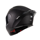 Capacete Texx Fecha Raptor Solid Pret Fosc 64