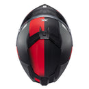 Capacete Texx Fecha Kaiman Track Verm Pret Cinz Fosc 56