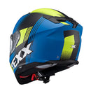 Capacete Texx Fecha Kaiman Track Verd Pret Azu Fosc 58
