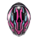 Capacete Texx Fecha Raptor Genesis Azu Ros Branc Bril 58
