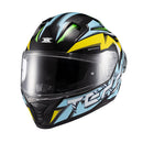 Capacete Texx Fecha Raptor Genesis Azu Amare Branc Bril 56
