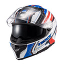 Capacete Texx Fecha Kaiman Flag Usa  Bril 60