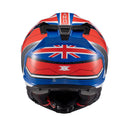 Capacete Texx Fecha Kaiman Flag Uk  Bril 56