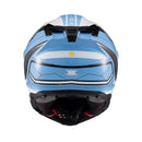 Capacete Texx Fecha Kaiman Flag Argentina  Bril 56