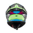 Capacete Texx Fechado Spihe Gear Verde Azul Rosa 60