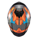 Capacete Texx Fechado Spihe Gear Verm Azul 62