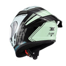 Capacete Texx Fechado Spihe Cube Azul Verde 62