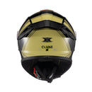 Capacete Texx Fechado Spihe Cube Laranja 60