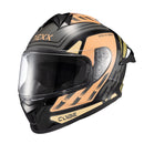 Capacete Texx Fechado Spihe Cube Laranja 60