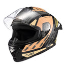 Capacete Texx Fechado Spihe Cube Laranja 62