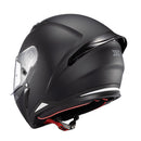 Capacete Texx Fechado Hunter Solido Preto Fosco 56