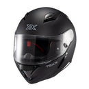 Capacete Texx Fechado Hunter Solido Preto Fosco 56