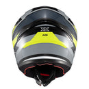 Capacete Texx Fechado Hunter Ark Preto Verde E Cinza Brilho 56