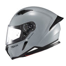 Capacete Texx Fechado Hunter Solido Nardo Grey Brilho 56