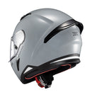 Capacete Texx Fechado Hunter Solido Nardo Grey Brilho 56