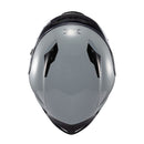 Capacete Texx Fechado Hunter Solido Nardo Grey Brilho 56