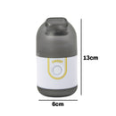 Mini Aspirador De Po Portatil Usb  Recarregavel Cor:branco