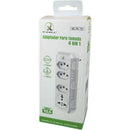 Adaptador Para Tomada Universal 2p+t Bivolt 10a