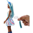 Barbie Fantasy Boneca Saia Unicórnio Sonho Azul