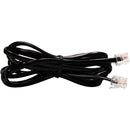 Cabo Extensao Liso Telefone 6x2 2m Preto Gigasat