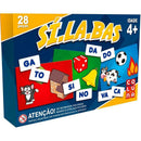 Brinquedo Pedagógico Sílabas 28 Peças