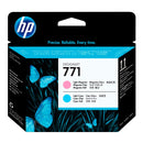 Cabeça de Impressão HP 771 Magenta/Ciano Claro PLUK - CE019A