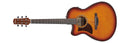 Violão Canhoto Aço Eletroacústico Ibanez AAM50LCE-OLB